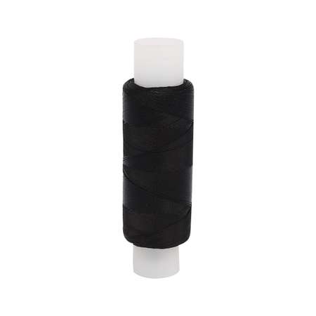 Нить для бисера Nitka прочная для вышивания бисером 110 м 0.1 мм 10 шт черный