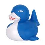 Игрушка для ванны сувенир Funny ducks Акула уточка 1961