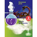 Научно-познавательный набор ON TIME Два в одном. Огненная змея. Джинн из бутылки