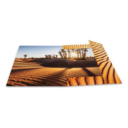 Папка HERMA картон А4 на резинке - Песок