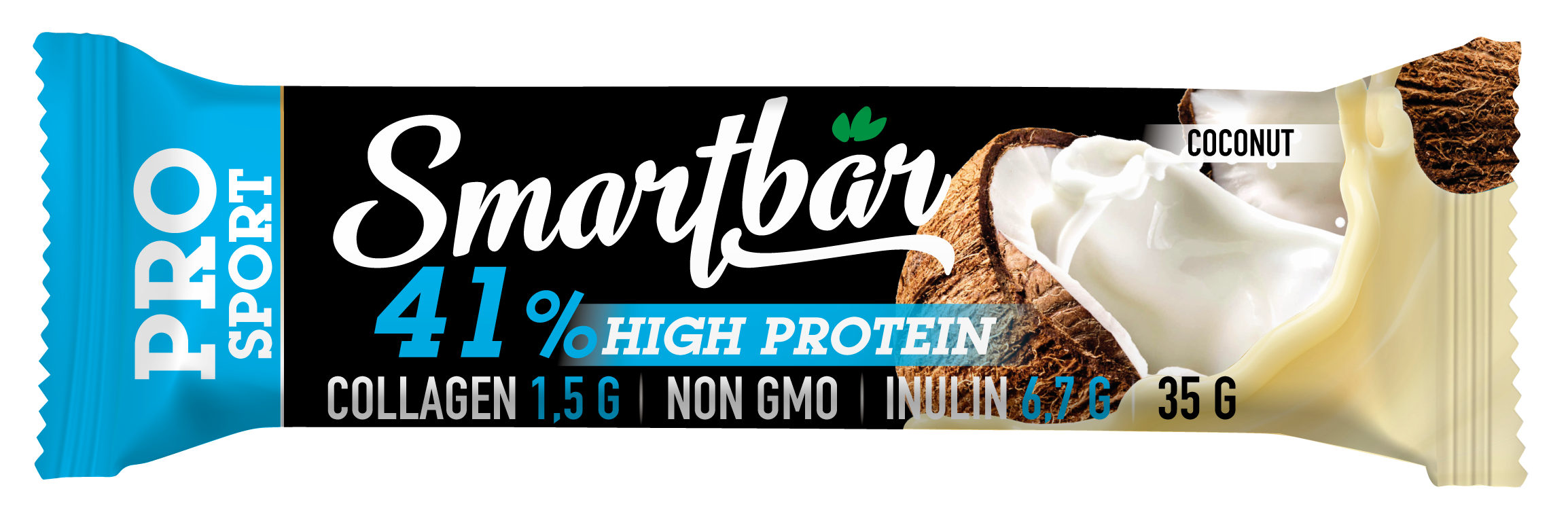 Протеиновые батончики Smartbar Кокосовые Protein Pro 25 шт х 35гр купить по  цене 1499 ₽ в интернет-магазине Детский мир