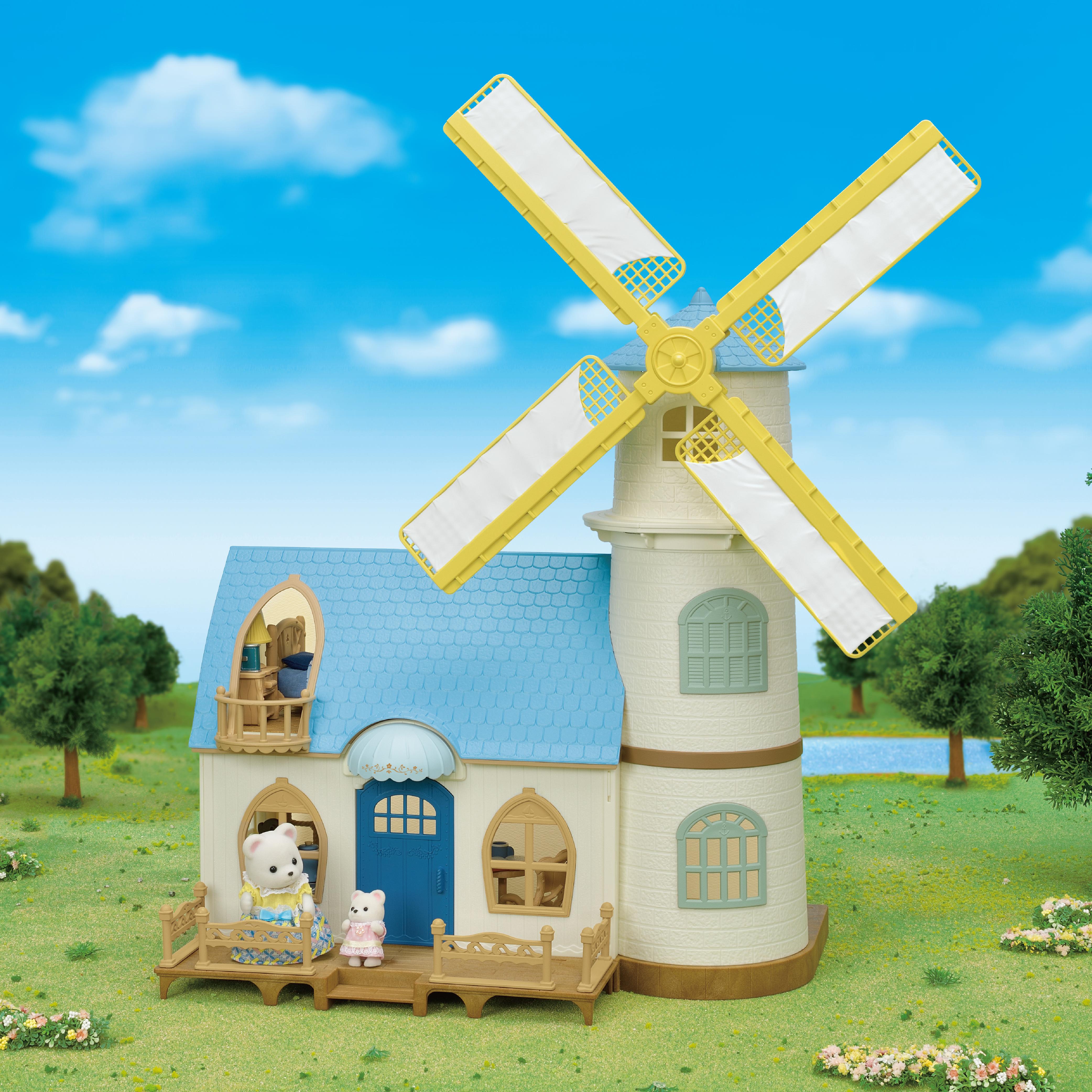 Набор игровой Sylvanian Families Ветряная мельница 5630 купить по цене 9599  ₽ в интернет-магазине Детский мир