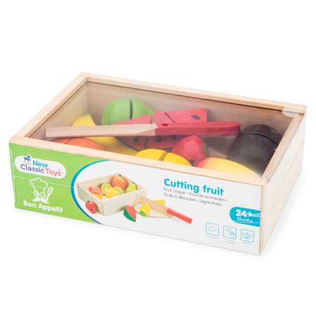 Игровой набор New Classic Toys коробка с фруктами 10581