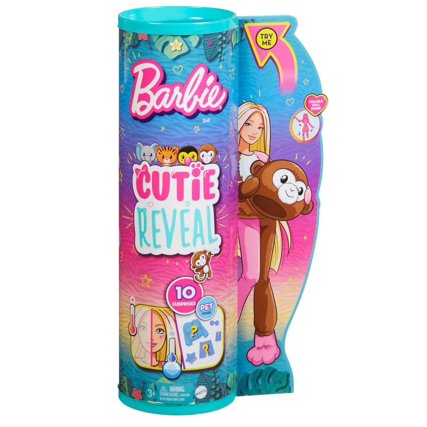 Кукла Barbie Cutie Reveal Милашка-проявляшка в ассортименте HKP97 HKP97 - фото 11