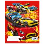 Тетрадь Полиграф Принт Hot Wheels Клетка 18л HW95/5