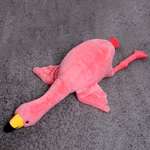 Мягкая игрушка Sima-Land «Фламинго» 130 см цвет розовый