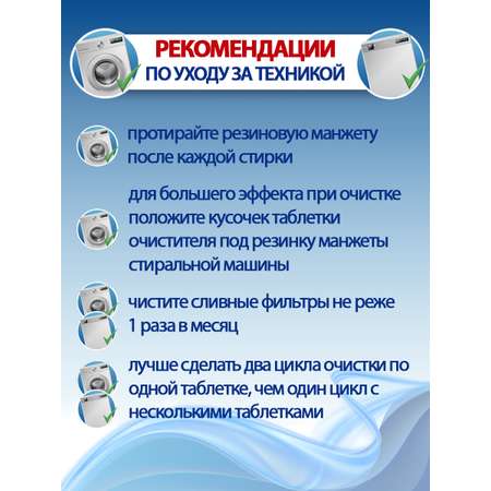 Чистящее средство Frau Schmidt для стиральных и посудомоечных машин 6 таблеток