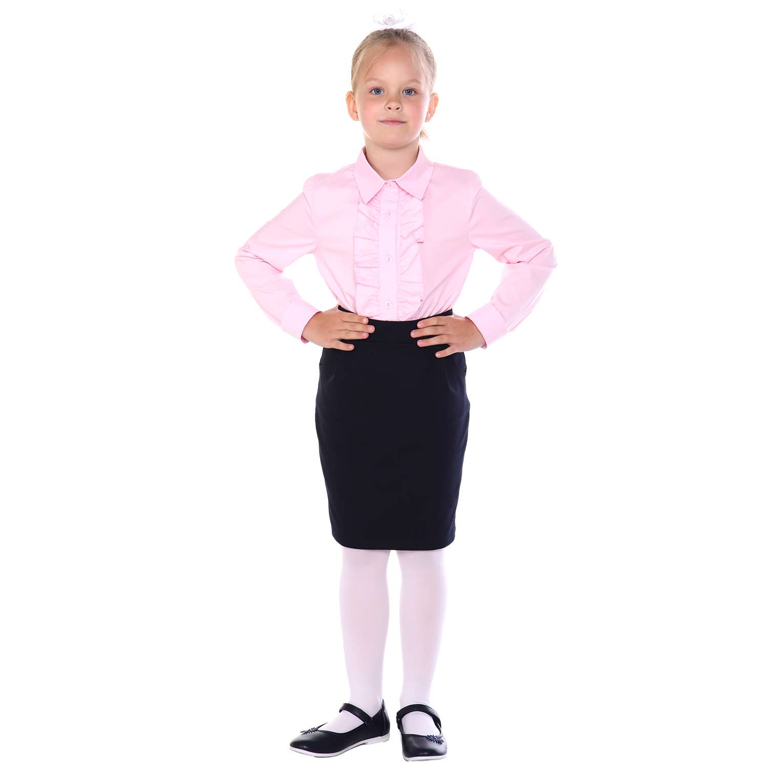 Блузка Детская Одежда BL-11000/розовый2 - фото 2