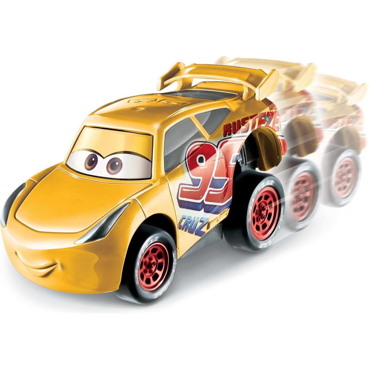 Машина Cars Тачки 3 с автоподзаводом Ржавей-ка Круз Рамирез FMH51 DVD31 - фото 8