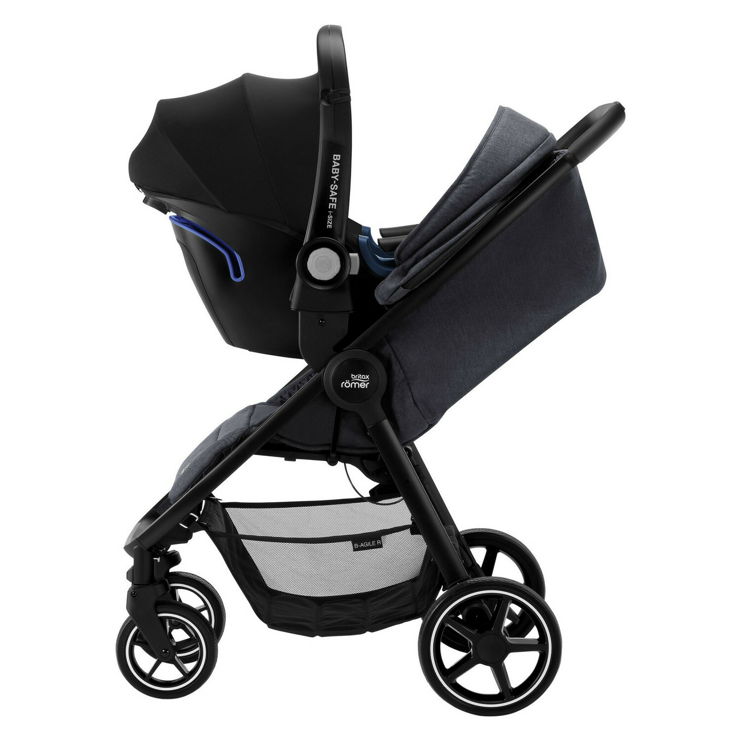 Коляска Britax Roemer B-Agile R Black Shadow-Brown - фото 4