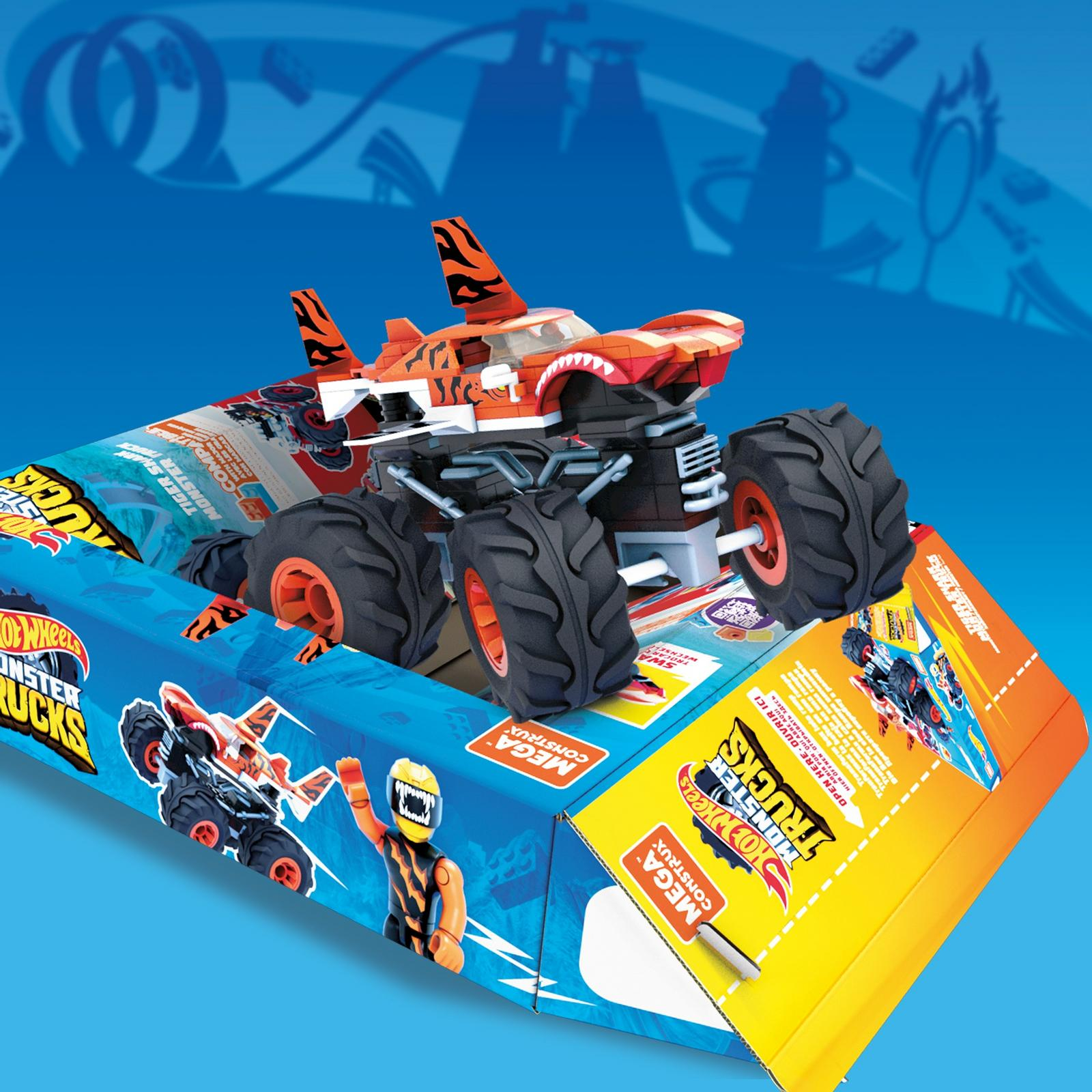 Конструктор Mega Construx Hot Wheels Монстр-трак в ассортименте GVM14 - фото 22