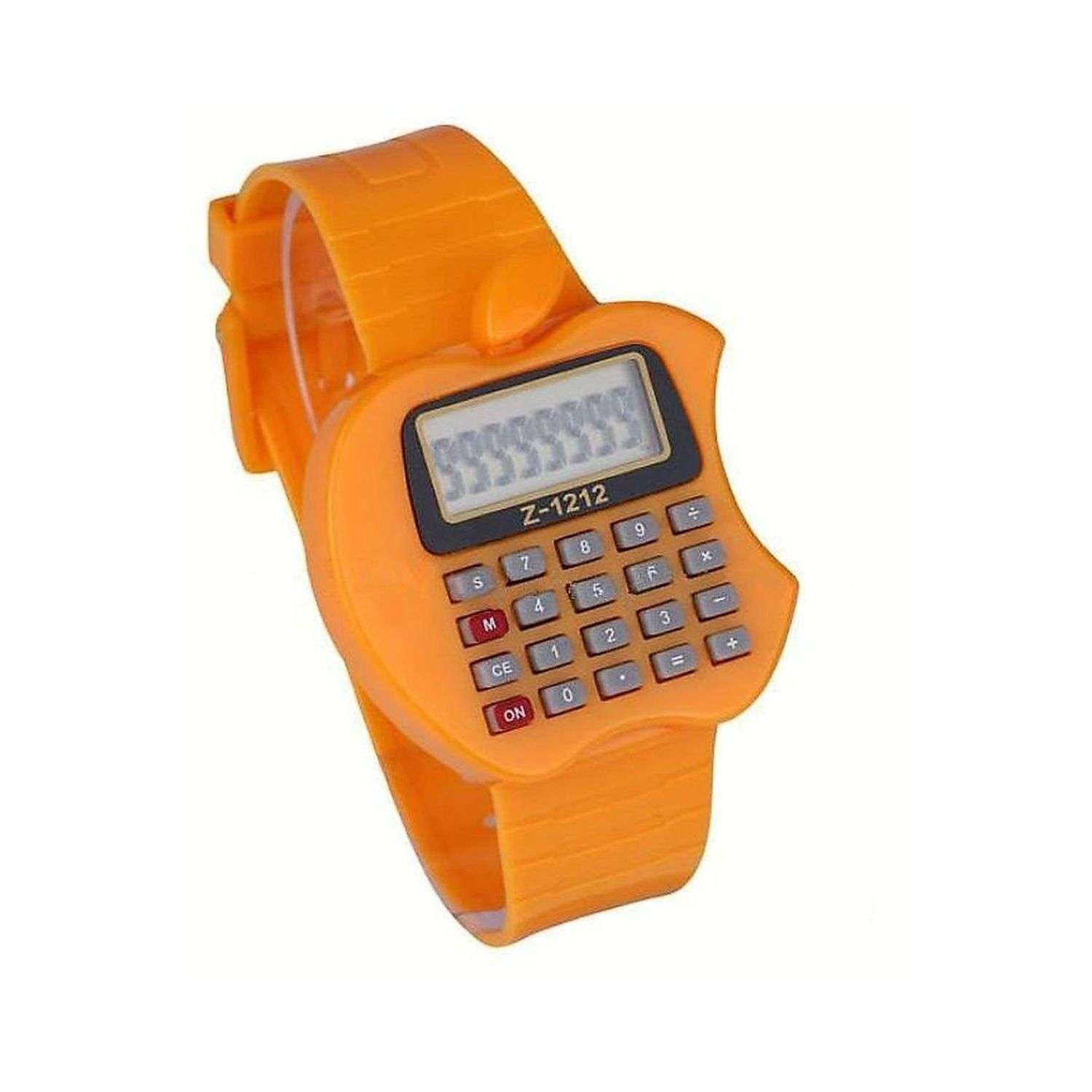 Часы - калькулятор Ripoma Яблоко оранжевые - фото 1