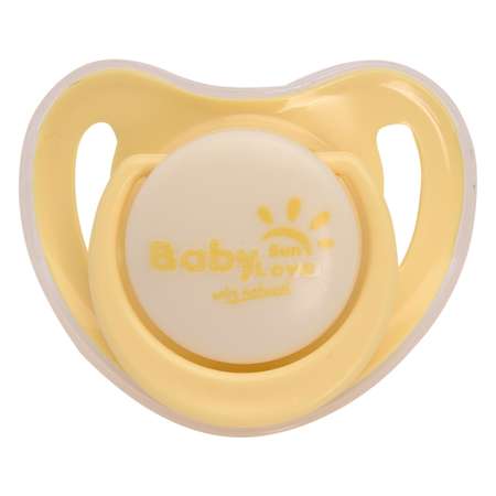 Пустышка Baby Sun Care сил 0-3 мес