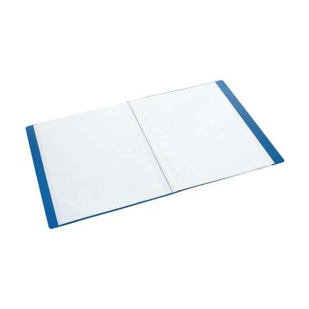 Папка с 40 файлами А4 Консул пластик 0.65 мм цвет синий
