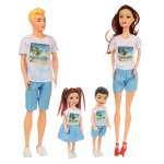 Набор кукол модель Барби Veld Co Счастливая семья