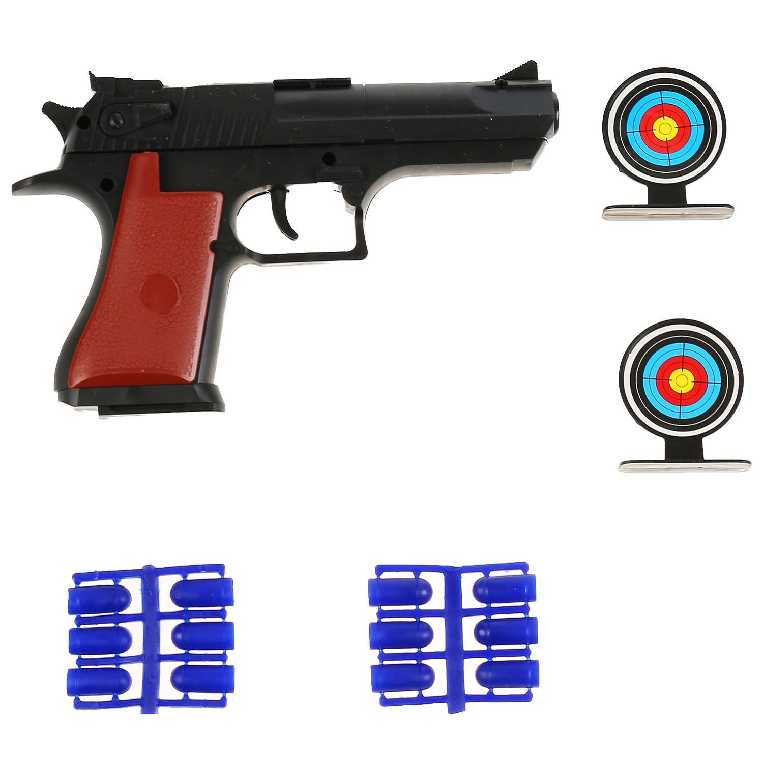 Игровой набор Играем Вместе Пистолет с мишенью на блистере 305526 - фото 1