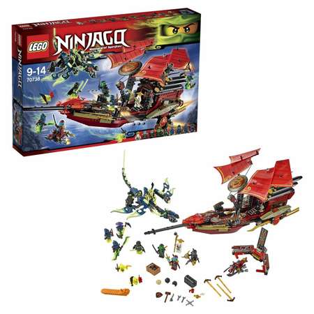 Конструктор LEGO Ninjago Корабль "Дар Судьбы". Решающая битва (70738)