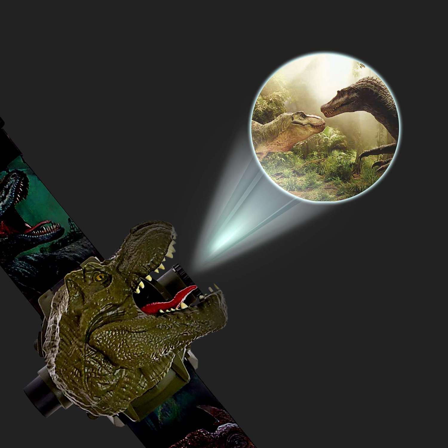 Часы-проектор Zabiaka «Эра динозавров» свет - фото 10