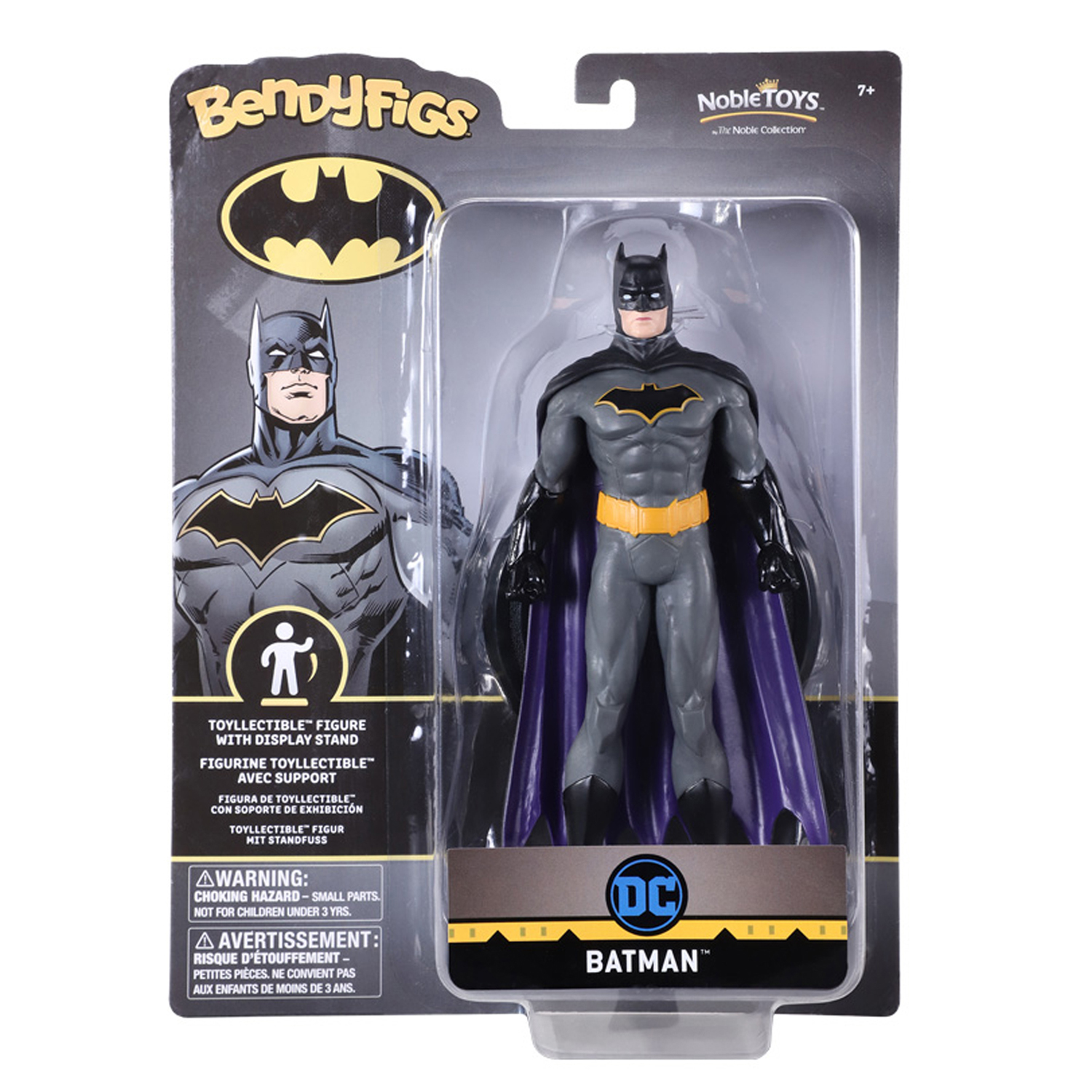 Фигурка DC Bendyfig Бэтмен 19 см гибкая - фото 2