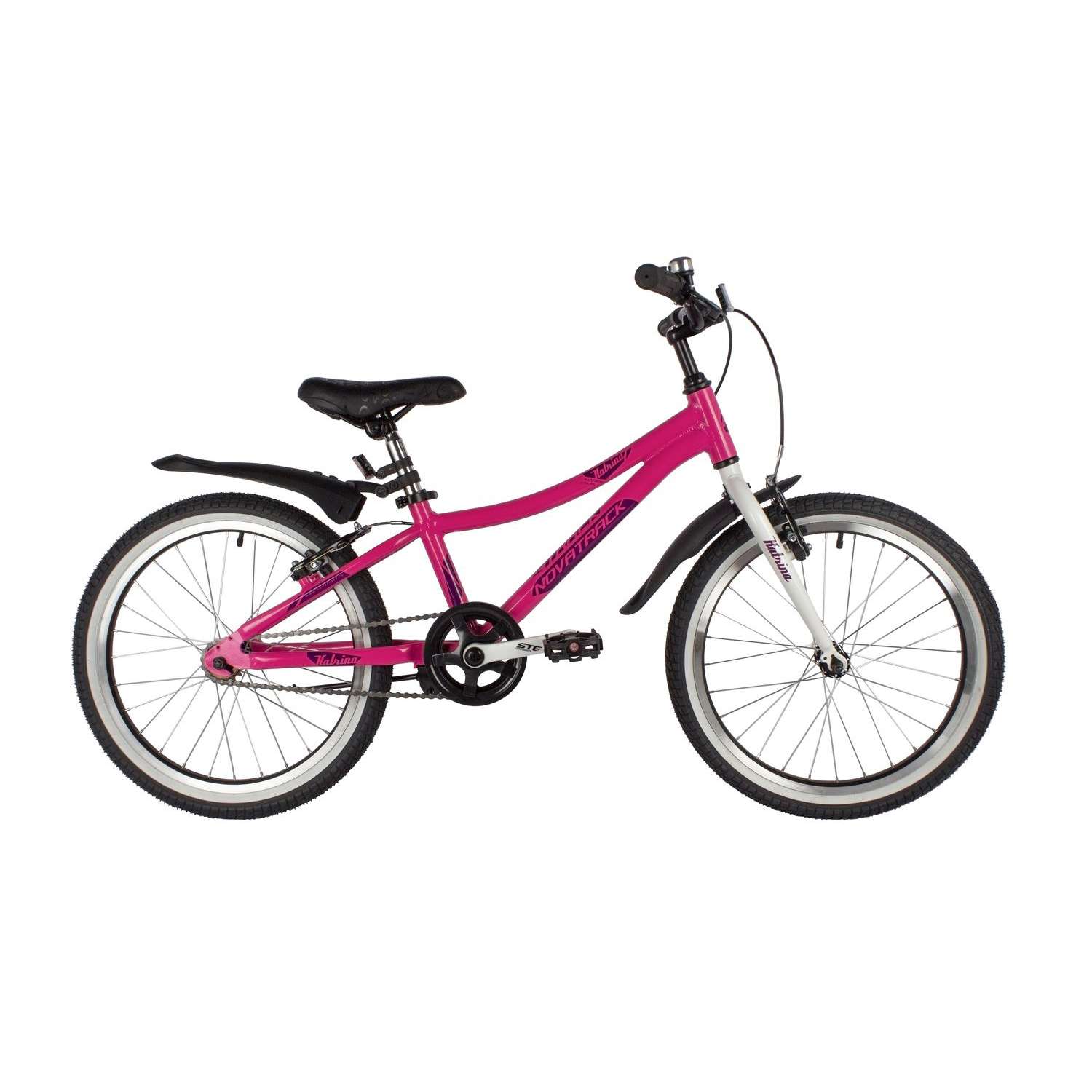 Велосипед 20 розовый. NOVATRACK KATRINA - фото 1