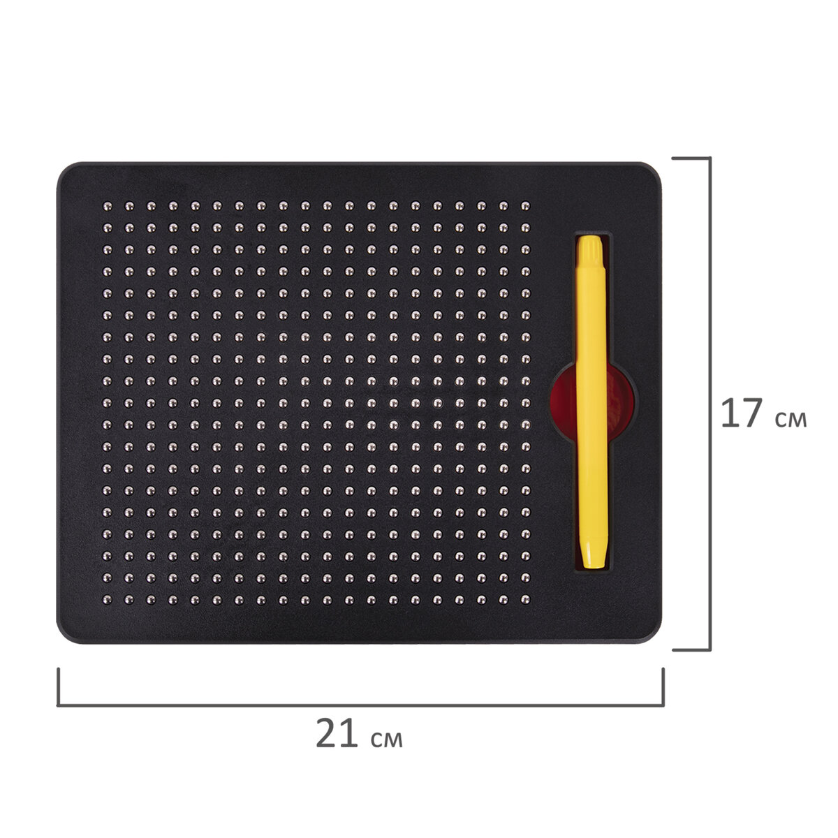 Магнитный планшет Brauberg для рисования детский с шариками - фото 14
