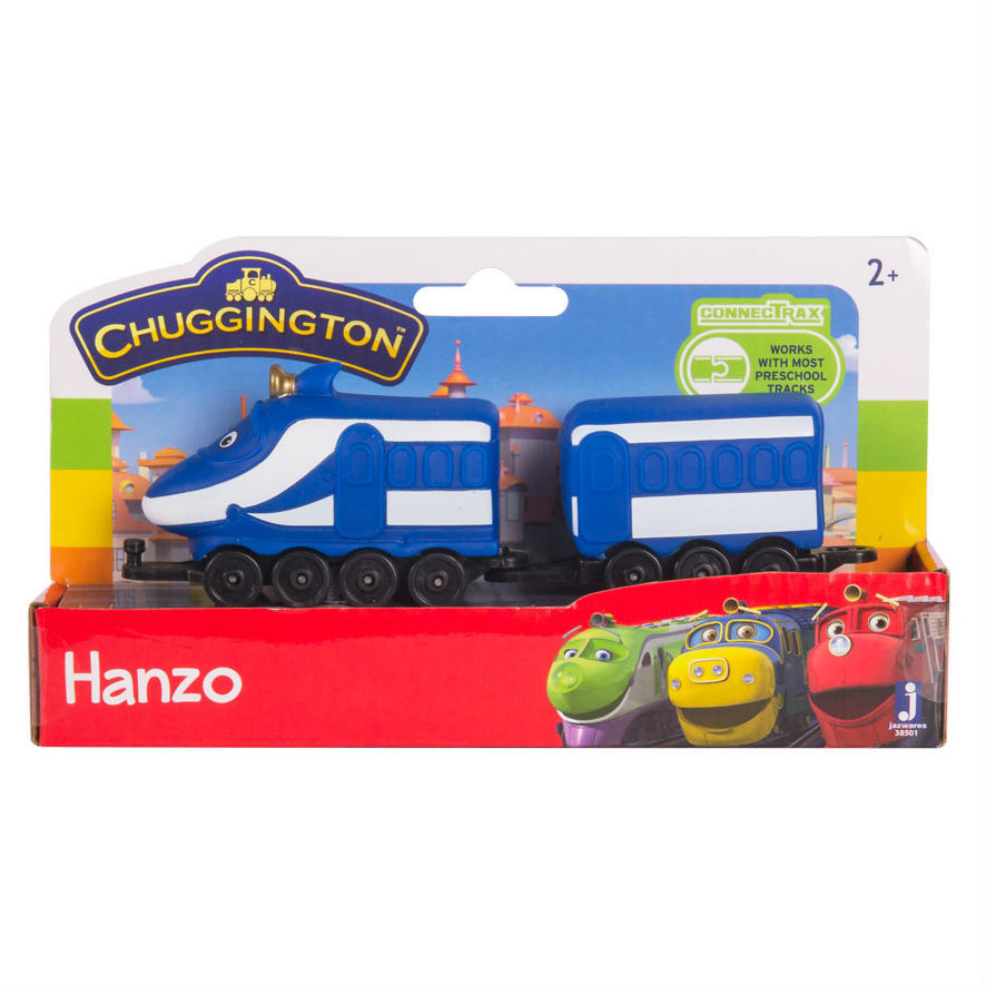 Набор Chuggington паровозик с вагончиком Ханзо - фото 6