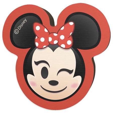 Значок Disney Emoji Подмигивающая Минни Маус 69611