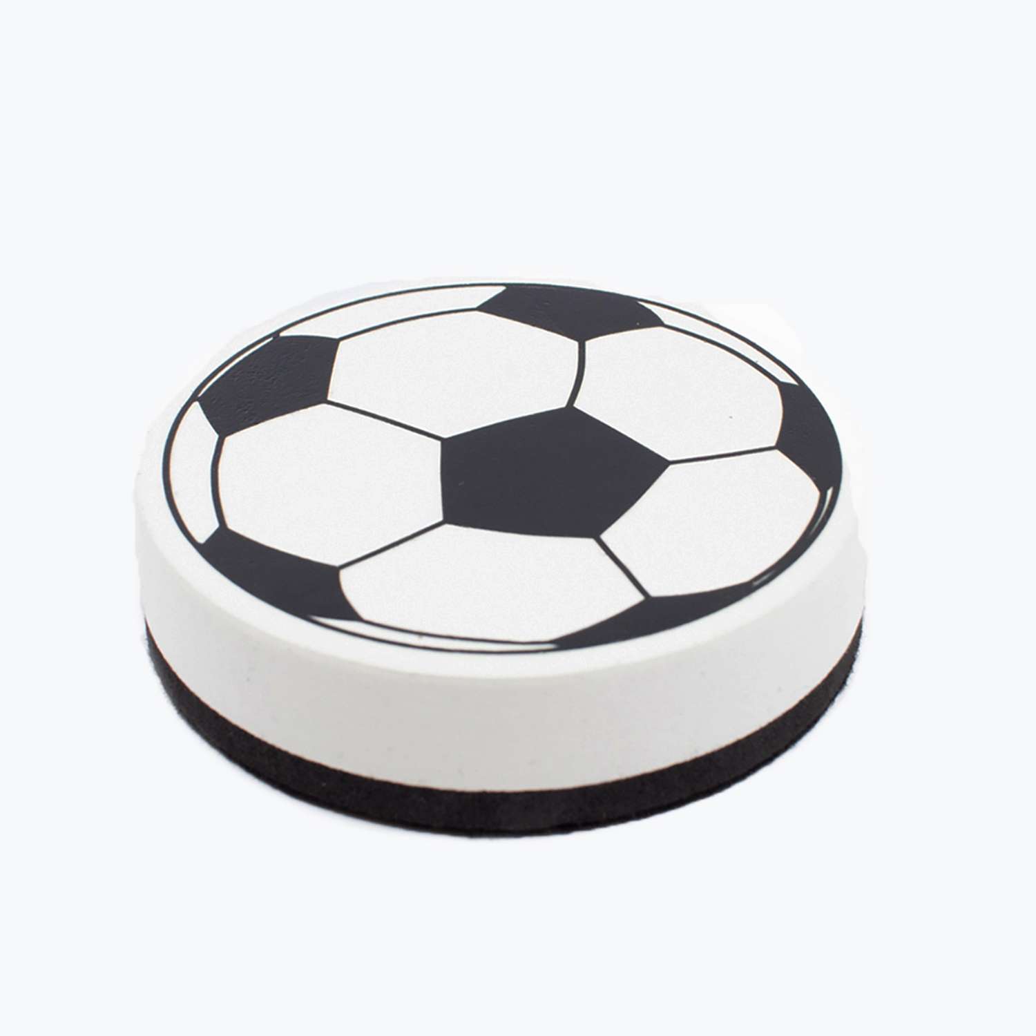 Губка для доски Darvish магнитная пластиковая стиратель маркера Мяч футбольный 8х2 см - фото 2