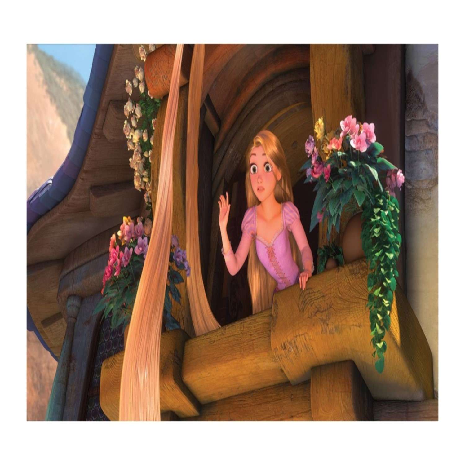 Кукла Disney Принцесса-Рапунцель со светящимися волосами 759440 - фото 7