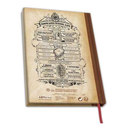 Записная книжка ABYStyle Harry Potter Notebook a5 Hogwarts School x4 ABYNOT024