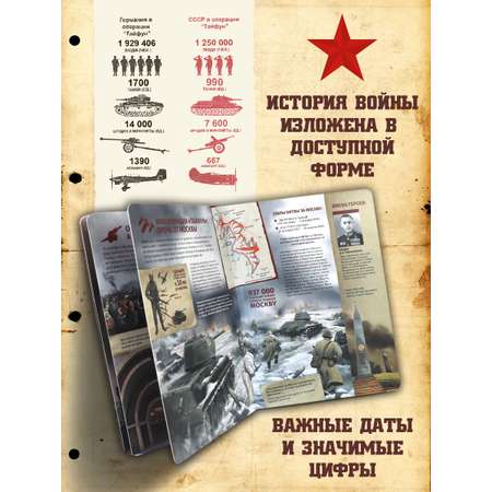 Детская книга Битва за Москву Malamalama Эницлопедия Великая отечественная война