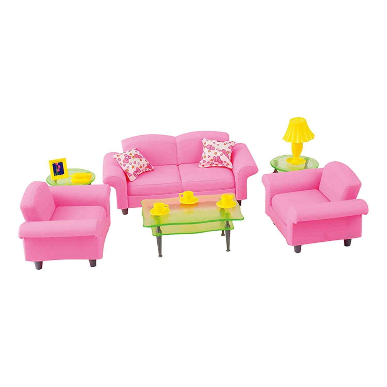Мебель кукольная Dolly Toy Гостиная люкс DOL0803-015 - фото 1