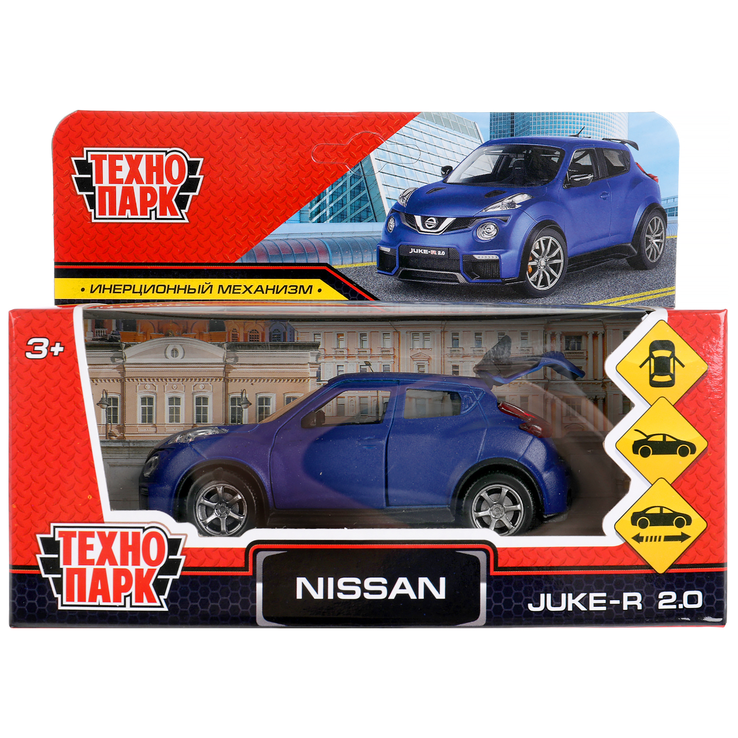 Машина Технопарк Nissan Juke-R Soft 313417 купить по цене 399 ₽ в  интернет-магазине Детский мир