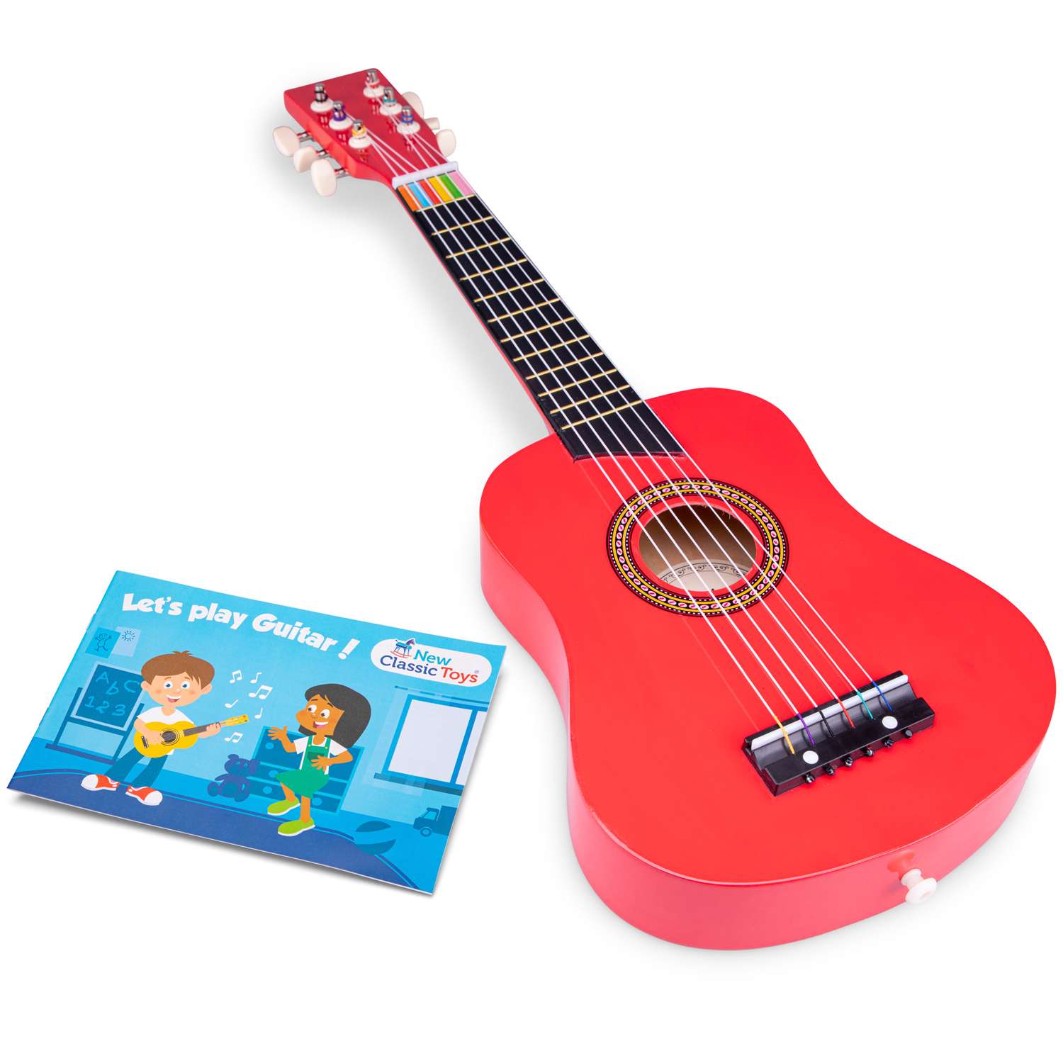 Гитара New Classic Toys 64 см. красная 10303 - фото 2