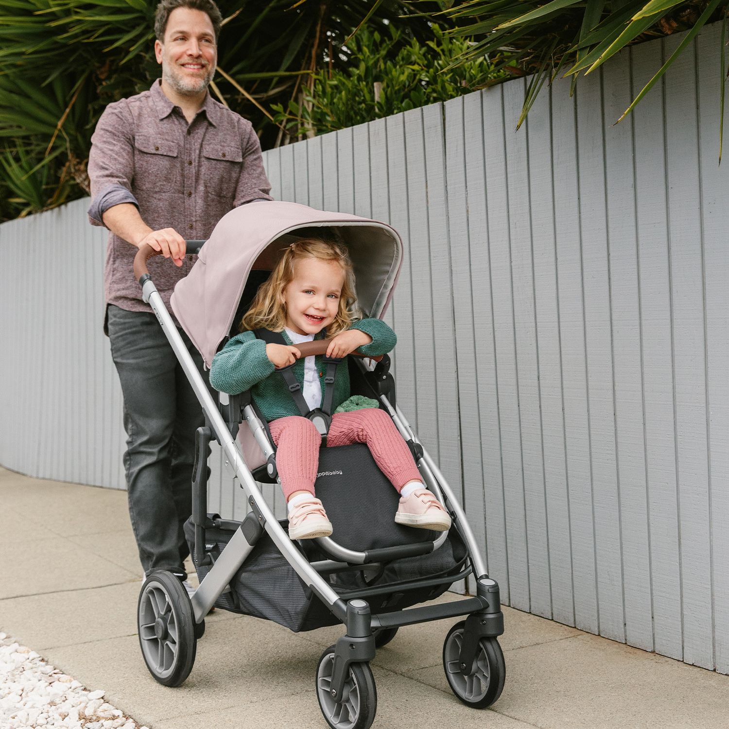 Коляска прогулочная UPPAbaby Cruz V2 Alice Нежно-розовый - фото 15