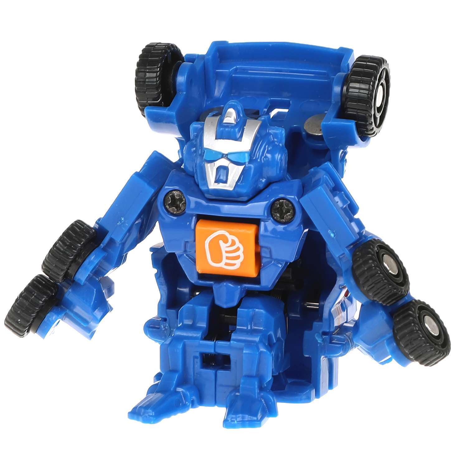 Трансформер Пламенный мотор Робот-машина Краш Синий 870543 - фото 1