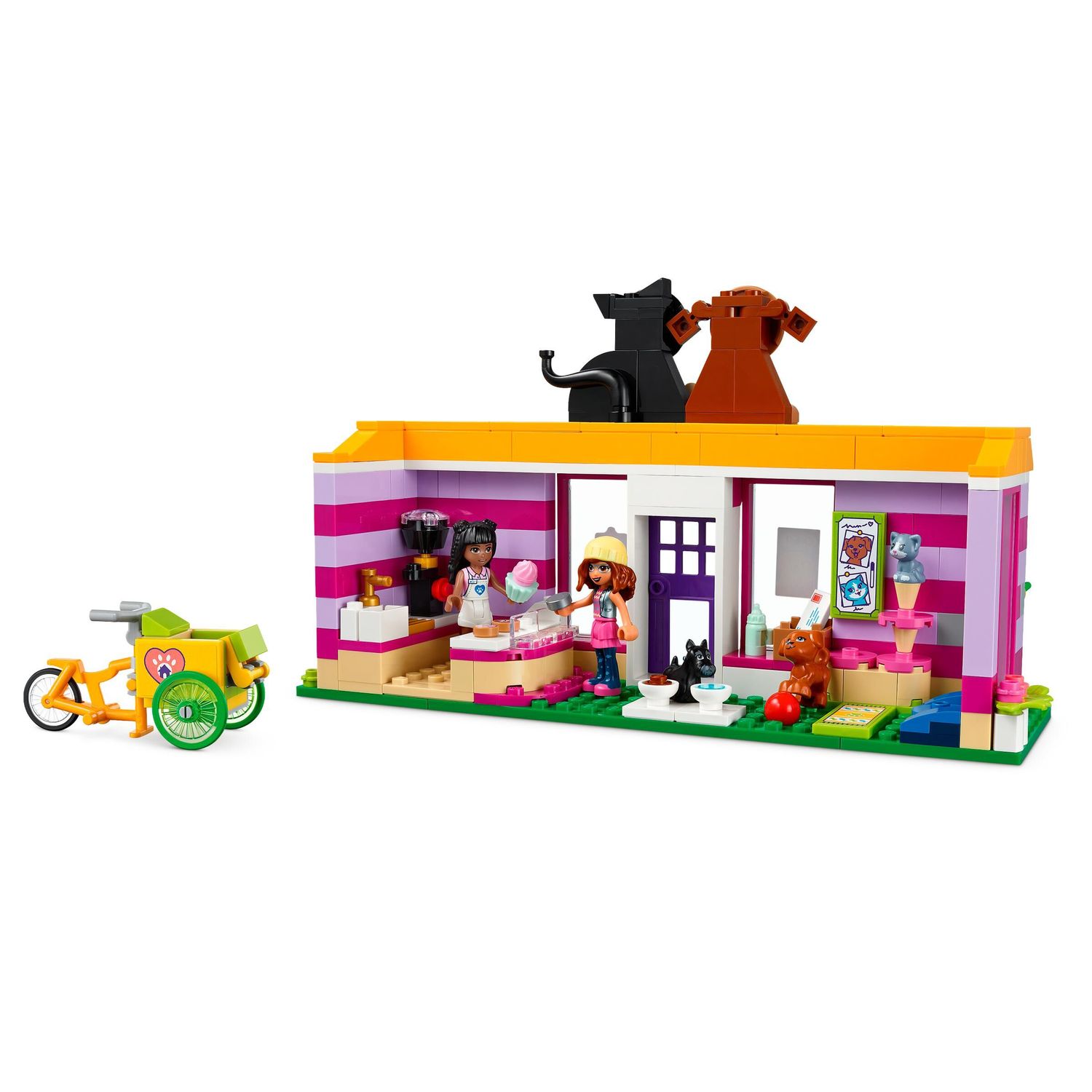 Конструктор LEGO Friends Кафе-приют для животных 41699 купить по цене 2999  ₽ в интернет-магазине Детский мир