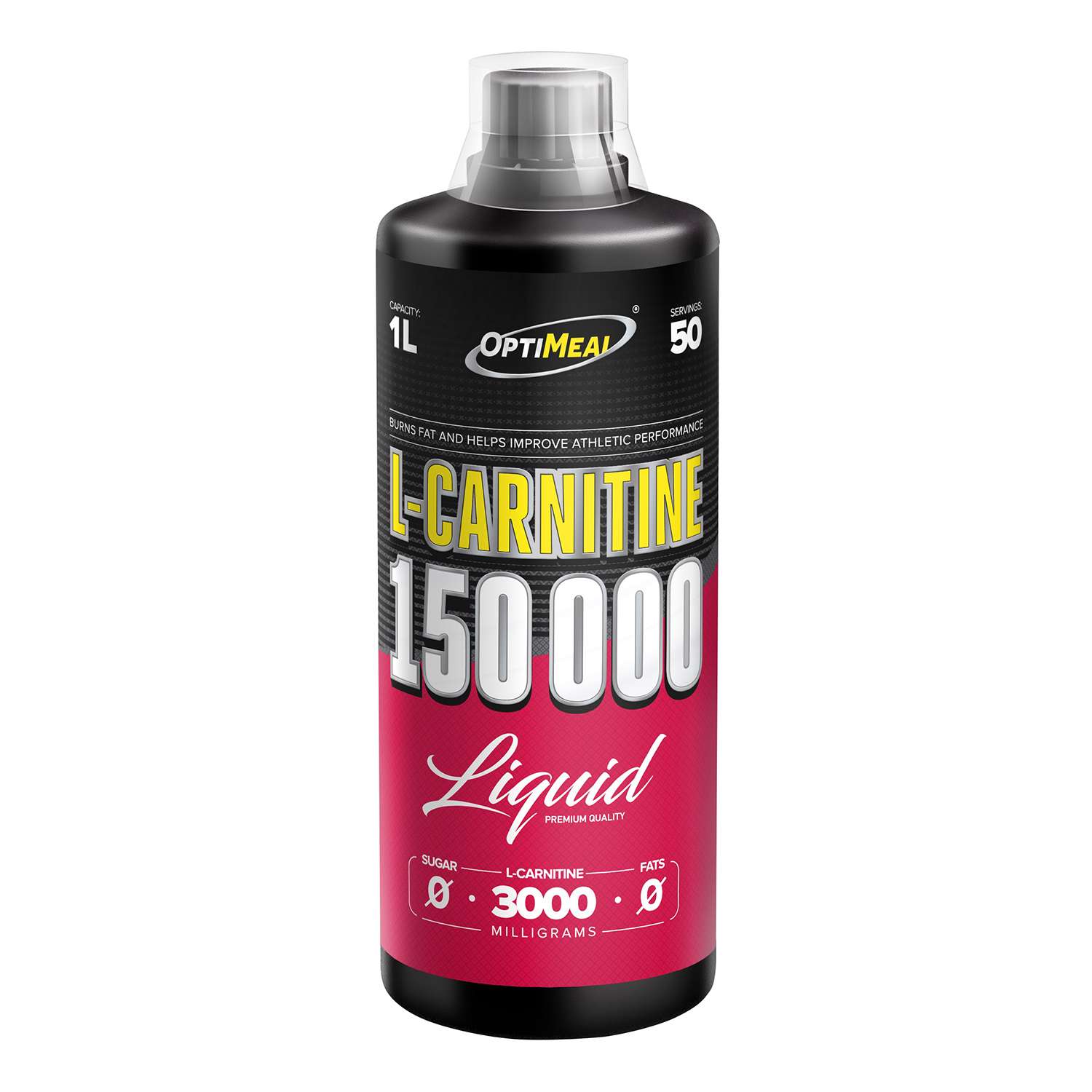 L-Карнитин OptiMeal liquid 150000 вишня 1л - фото 1