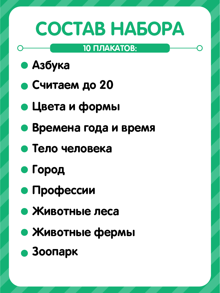 Обучающие плакаты Malamalama для дошкольников купить по цене 629 ₽ в  интернет-магазине Детский мир