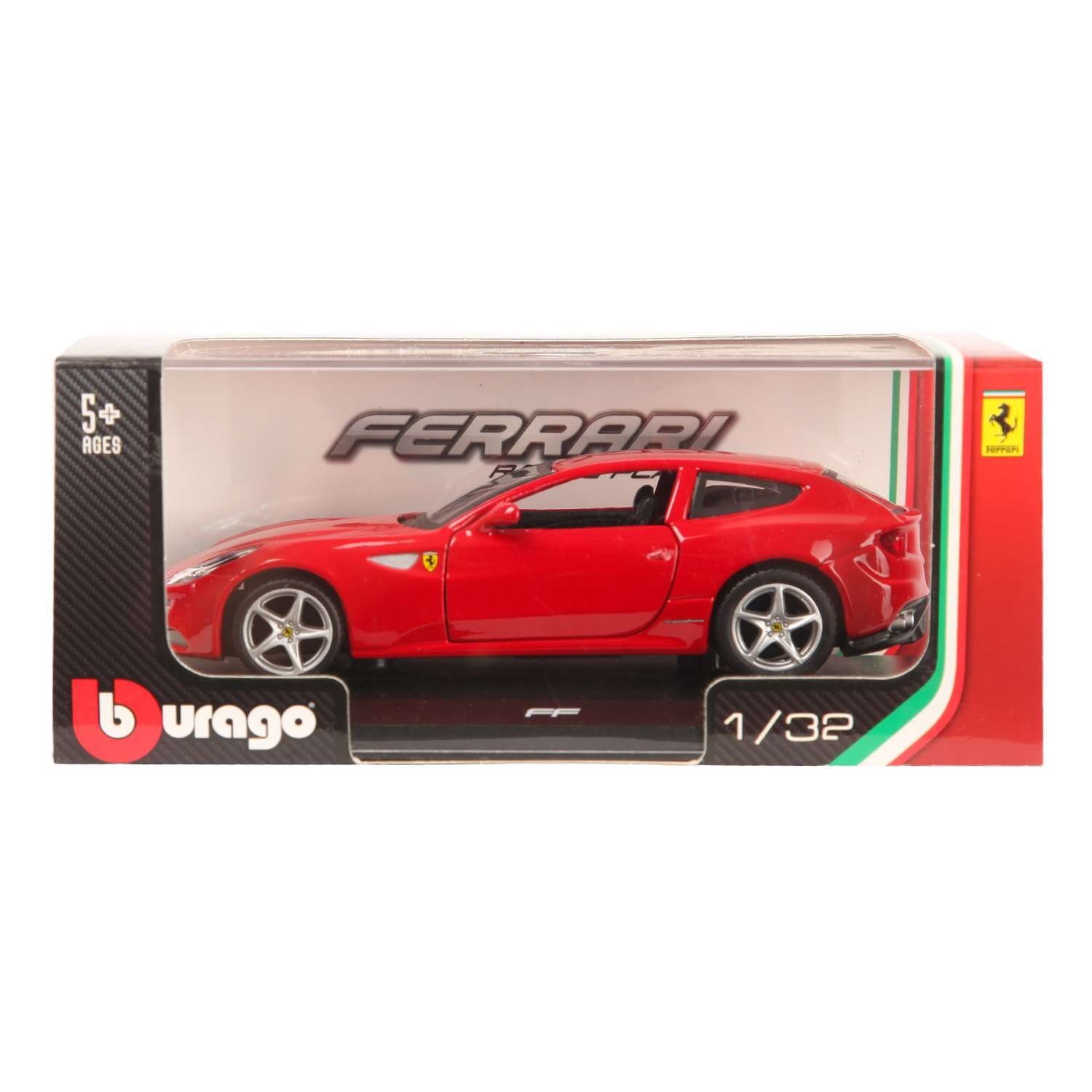 Машина BBurago 1:32 Ferrari FF Red 18-44026 18-46000 - фото 2