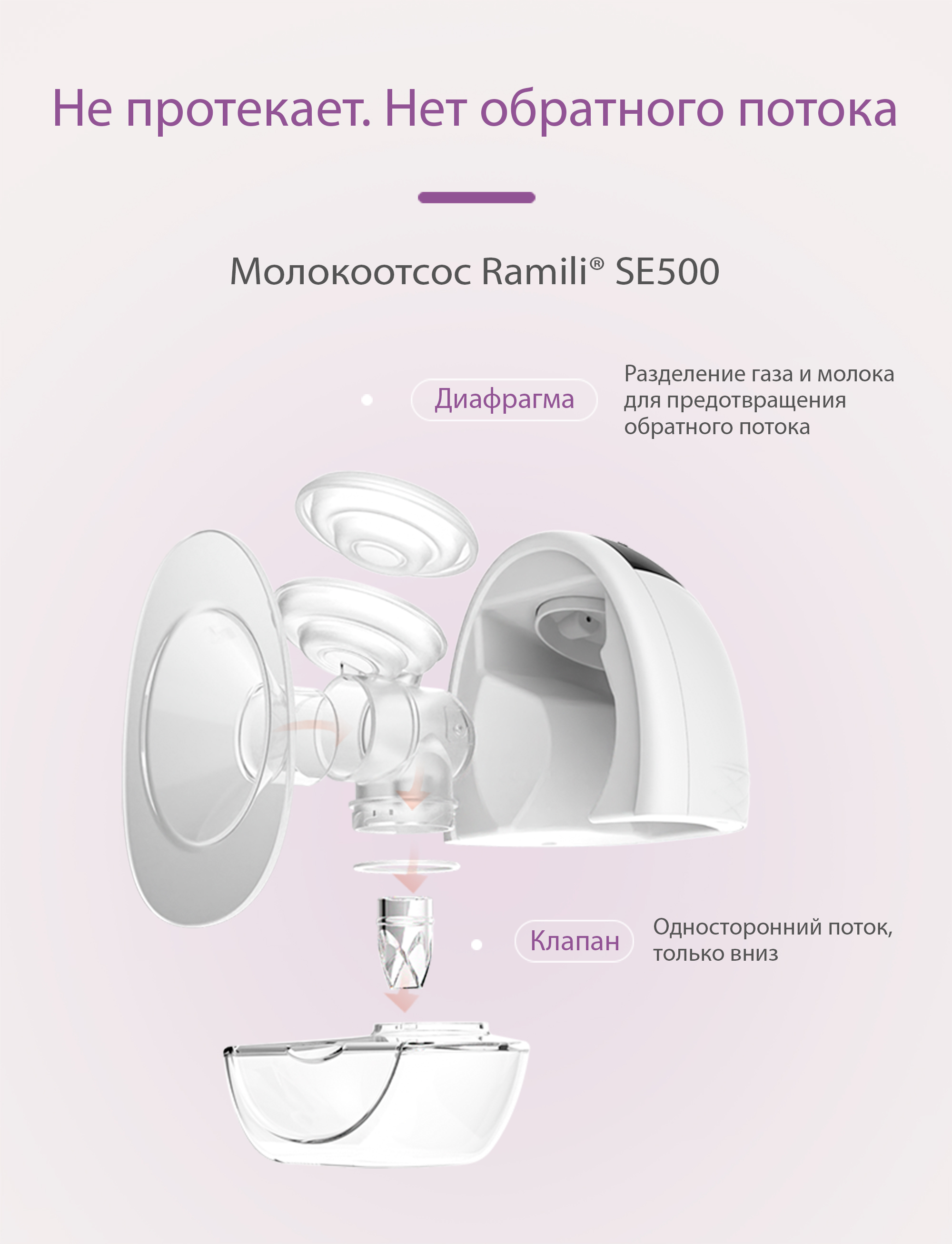 Молокоотсос Ramili SE500X2 - фото 3