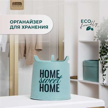 Органайзер для хранения Eva SWEET HOME Мятный 25х20х24 см 7 л