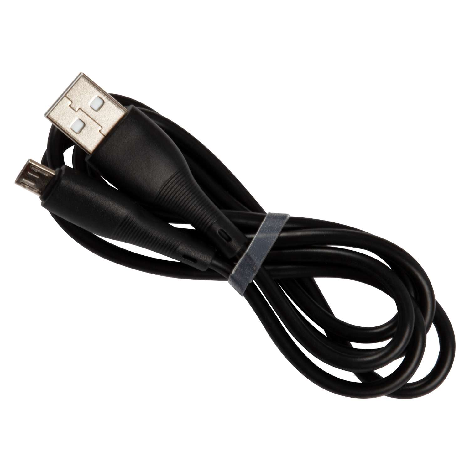 Дата-Кабель UNBROKE USB - MicroUSB 1 метр до 2A черный - фото 1