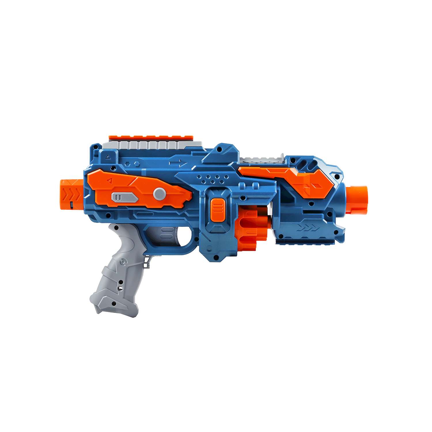 Игрушечное оружие Маленький Воин Бластер с мягкими пулями на батарейках 10 пуль в комплекте JB0211182 - фото 6