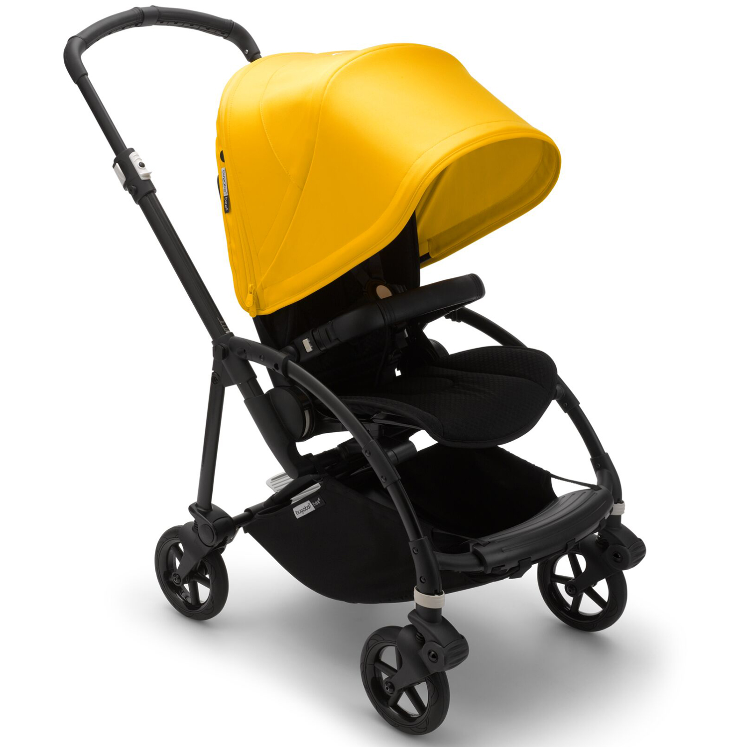 Коляска прогулочная Bugaboo Bee6 Complete Black-Lemon-Yellow 500304LM01 - фото 15