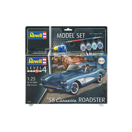 Сборная модель Revell 58 Corvette Roadster