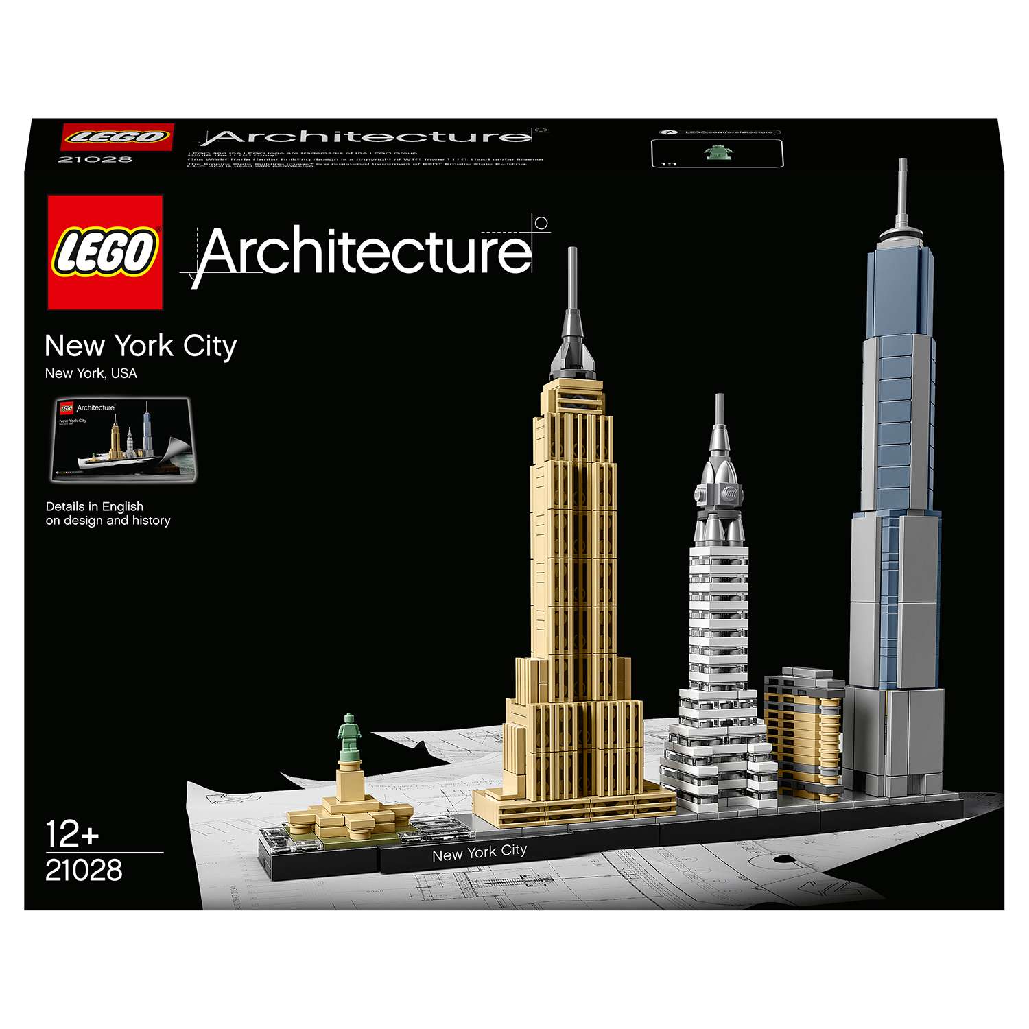 Конструктор LEGO Architecture Нью Йорк 21028 - фото 2