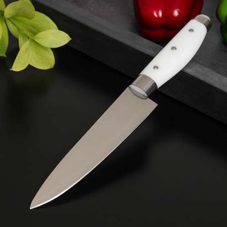 Нож Доляна кухонный Инканто лезвие 15 см цвет белый
