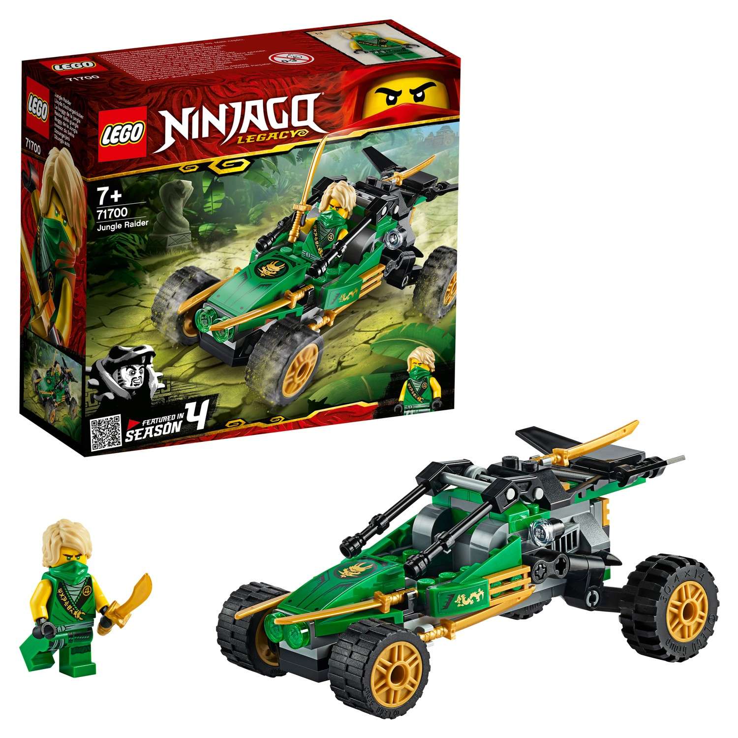 Конструктор LEGO Ninjago Тропический внедорожник 71700 - фото 1