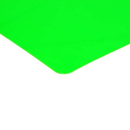 Доска для лепки Calligrata А5 яркое творчество пластиковая неон зеленый